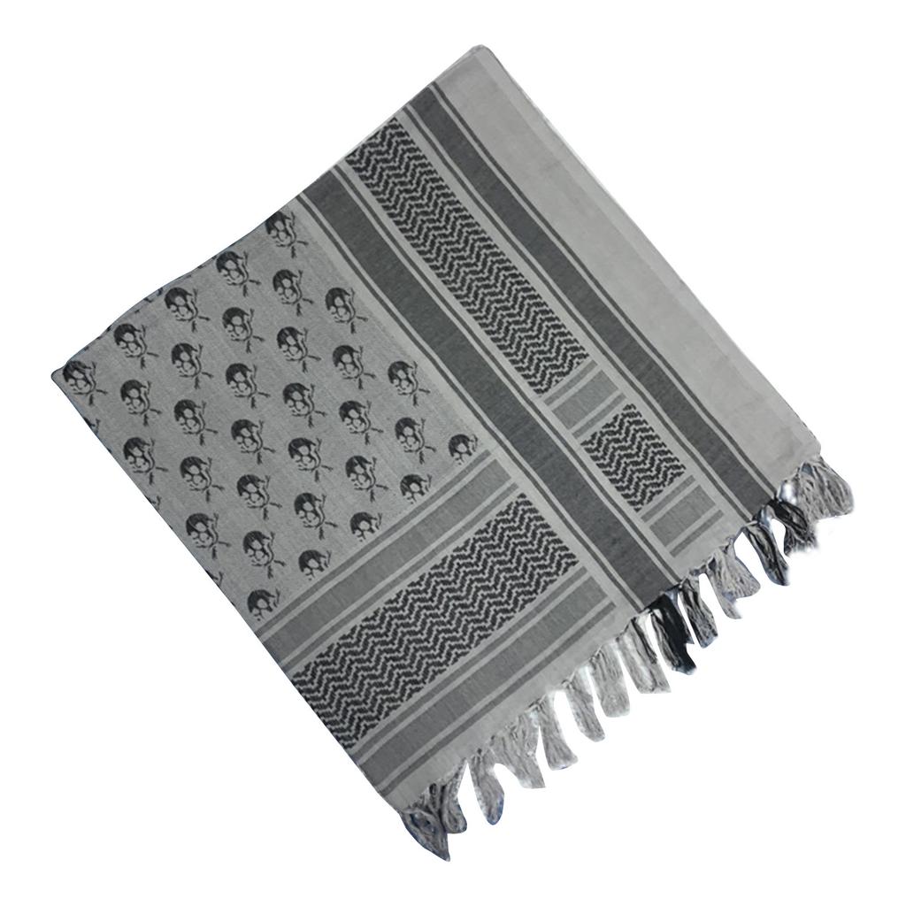 Stylish Shemagh Scarf Soft Jacquard Palestine Arab Shawl for Men Women Lightweight Arabian Dubai Headwrap Desert Scarf