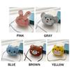 Coin Purses Cartoon Kids Baby Girls Boys Animal Rabbit Bear Handbags PU Leather Cute  Crossbody Bags
