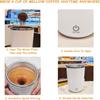 Rechargeable Self Stirring Mug - Magnetic Electric Auto Mixing Stainless Steel Cup for Coffee/Tea/ Milk, Electric Mixing Cup