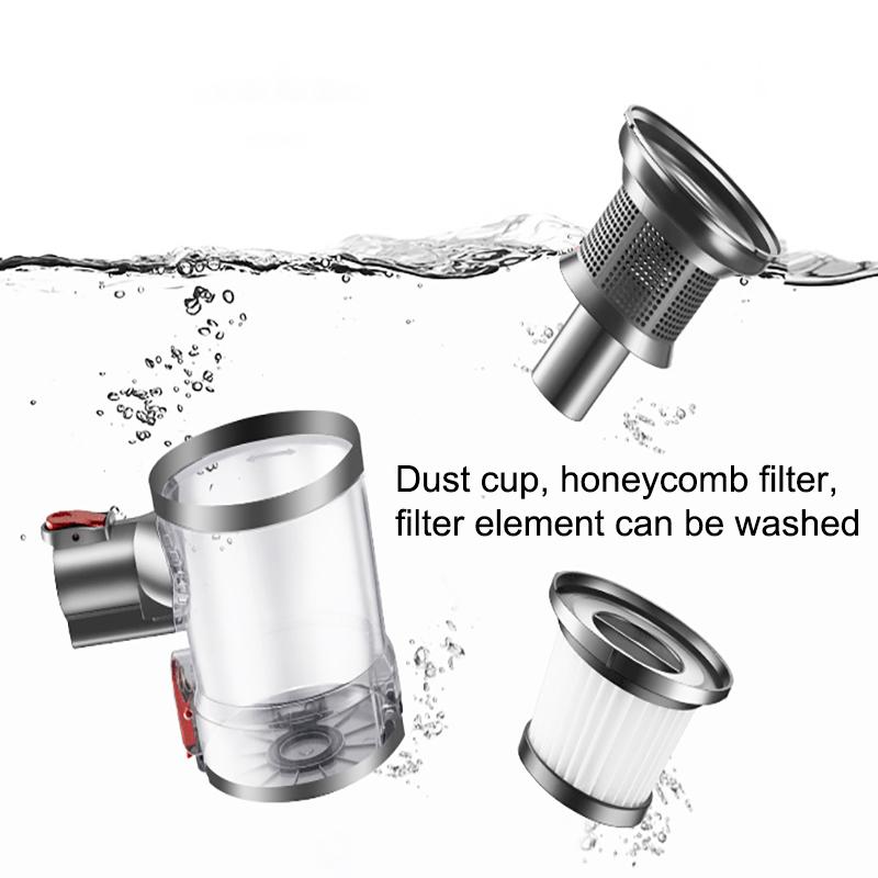 Беспроводной пылесос, электрический пылесос с щеткой для удаления клещей, мощный пылесос, вертикальный беспроводной пылесос.