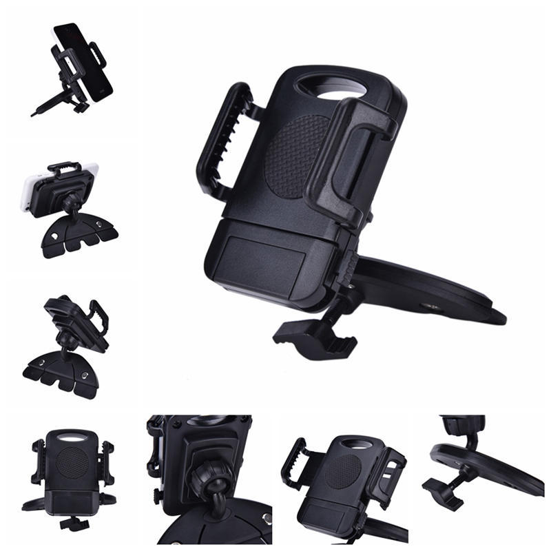 Универсальный автомобильный держатель для телефона с CD-слотом, подставка для мобильных телефонов iPhone Samsung