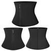 Men Women Waist Trainer Corset Zipper Hook Shapewear Tummy Double Control Body Shaper Waist Belt Faja