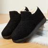 Cotton Shoes Winter New Velvet Thickened Shoes Soft Sole One Pedal Cotton Boots Home Versatile Fashion Snow Boots