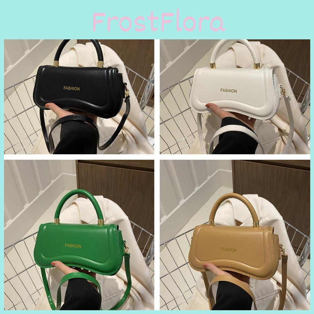 Trendy Urban Minimalist Shoulder Bag With Contrasting Stitching Details In Multiple Colors