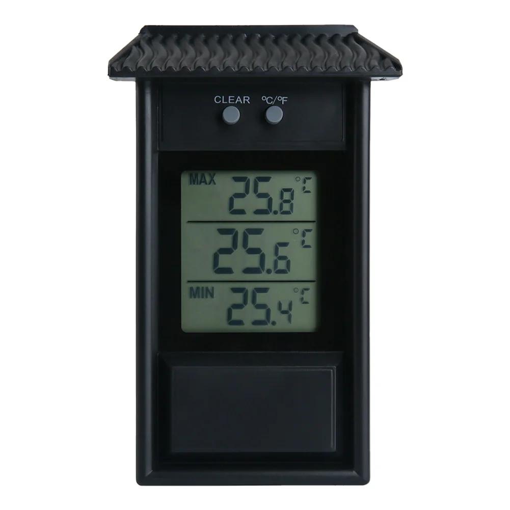 Digital Thermometer Memory Function for Max Min Outdoor Thermometer Household Thermometers Environmental Thermometer for Garden