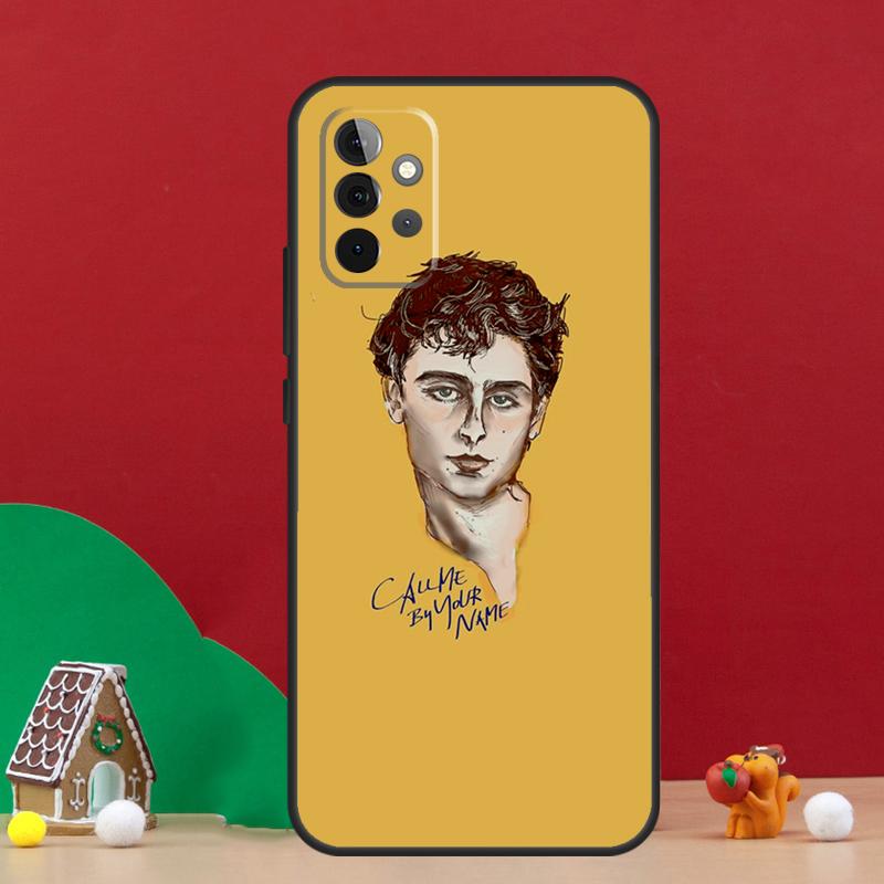Чехол 'Назови меня своим именем' Эстетика Для Samsung Galaxy A54 A06 A16 A26 A36 A56 A53 A32 A52 A33 A13 A55 A35 A15 A14 A34 A17