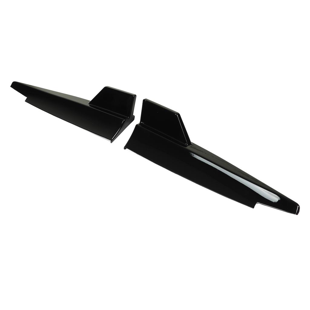 2 шт. Сплиттеры боковые заднего бампера левый и правый глянцево-черные замена для Benz CLA-Class C117 CLA45 AMG Line 2013-2019