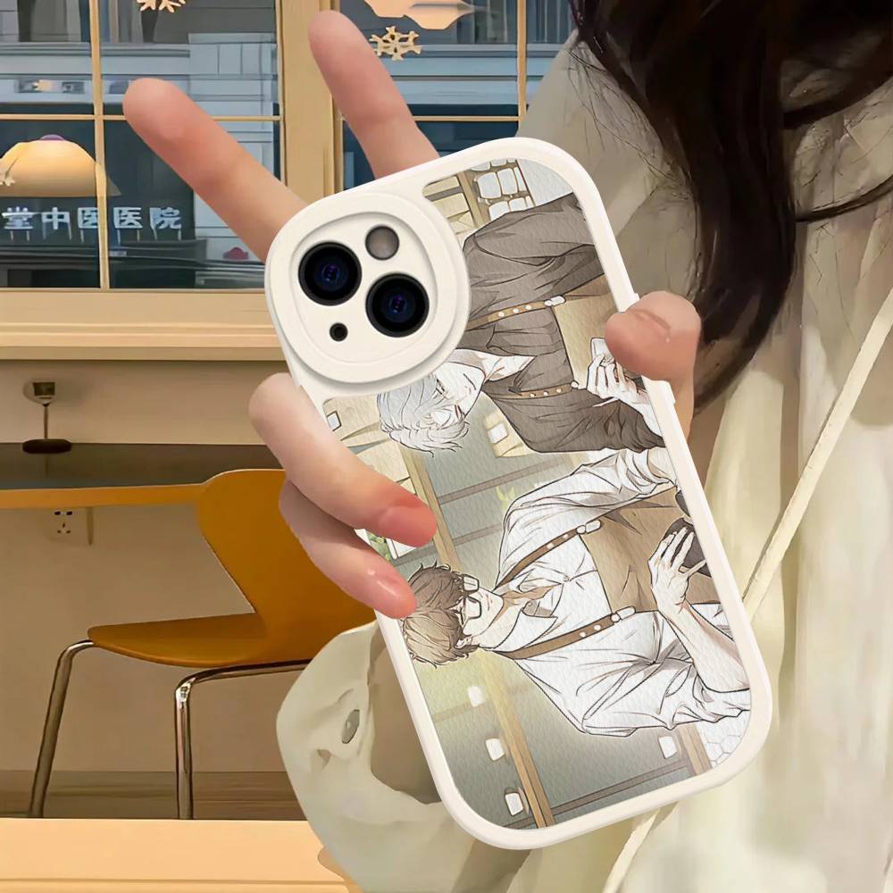 Чехол для телефона Nerd Project Bl Anime для iPhone 16 15 14 13 12 11 Pro Max Plus Кожаный противоударный чехол