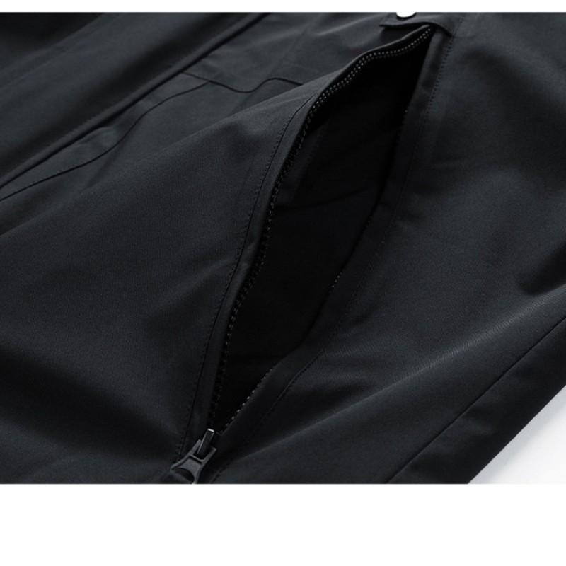 Мужская весенне-осенняя новая модная брендовая японская куртка-карго, свободное водонепроницаемое функциональное ветровое пальто с капюшоном