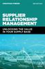 The Supplier Relationship Management : Unlocking the Value In Your Supply Base Book
