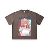260 GSM Double Yarn 32 Count 100% Cotton Chainsaw Man V50 Power Print Unisex Heavy Cotton T Shirt… More