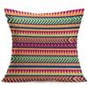 Luxurious Resistant Scatter Waist Throw Pillow Case With Timeless Geometric Design