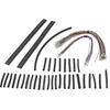 WeiSen Plug N Play 14" 16" Handlebar Extension Wire and Throttle-By-Wire Extend Kit Compatible with Harley Touring Electra Street Road Glide King