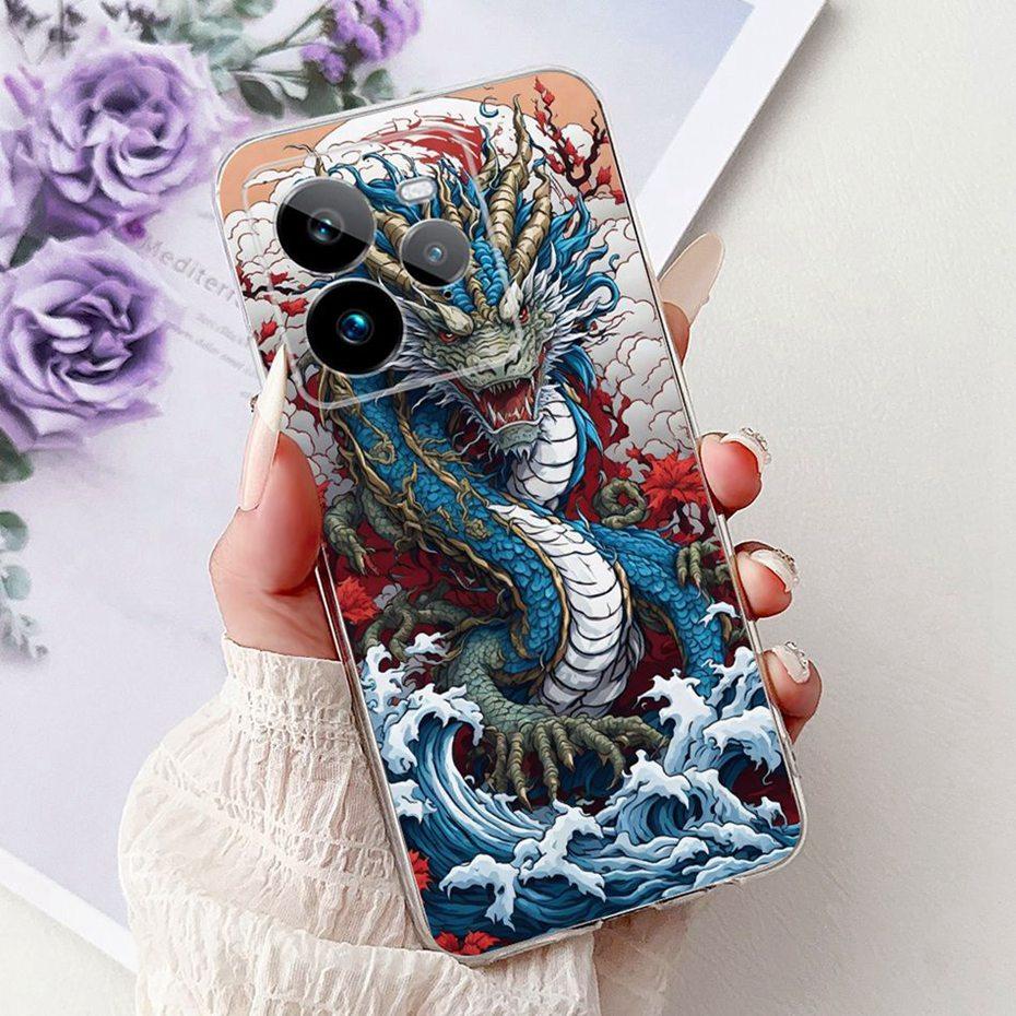 Fashion Painting Case For Realme GT 7 Pro 7T Soft Silicone TPU Phone Cases For Realme GT7 GT7T 7Pro 5G Covers Bumpers
