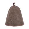 Felt Sauna Cap Heat Resistant Shower Cap Portable Sauna Hat 3mm Thick Material