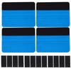 Felt Squeegee Car and with for Car Felt 12 Replacement Set of 4 Set, Film, Wallpaper, Spatula, Felt, Wrapping, Application, Felts,
