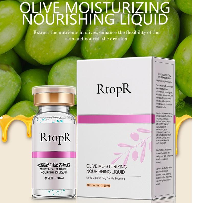 Оливковая увлажняющая питательная жидкая сыворотка для лица с гиалуроновой кислотой, антивозрастная эссенция для лечения прыщей