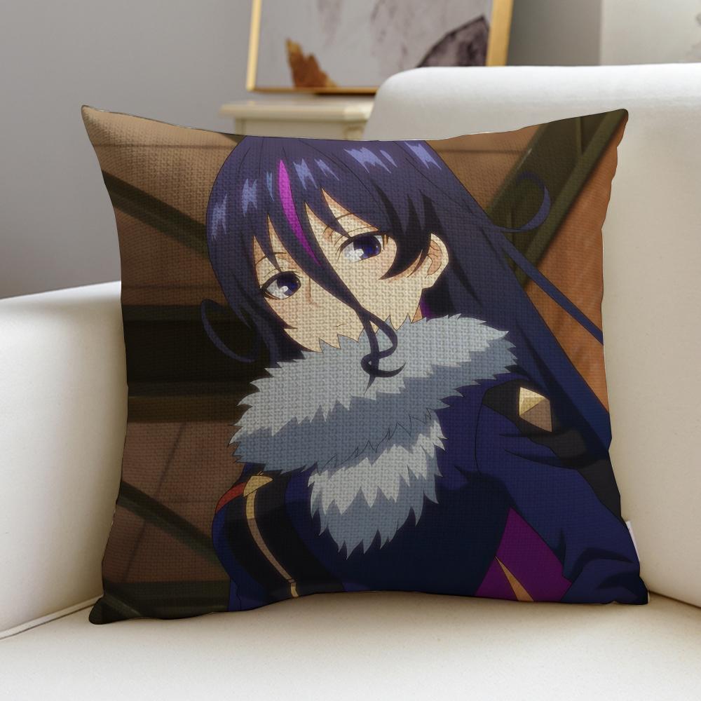 Let This Grieving Soul RetireS Cushion Cover Breathable and skinfriendly linen pillowcase square removable and washable cushion