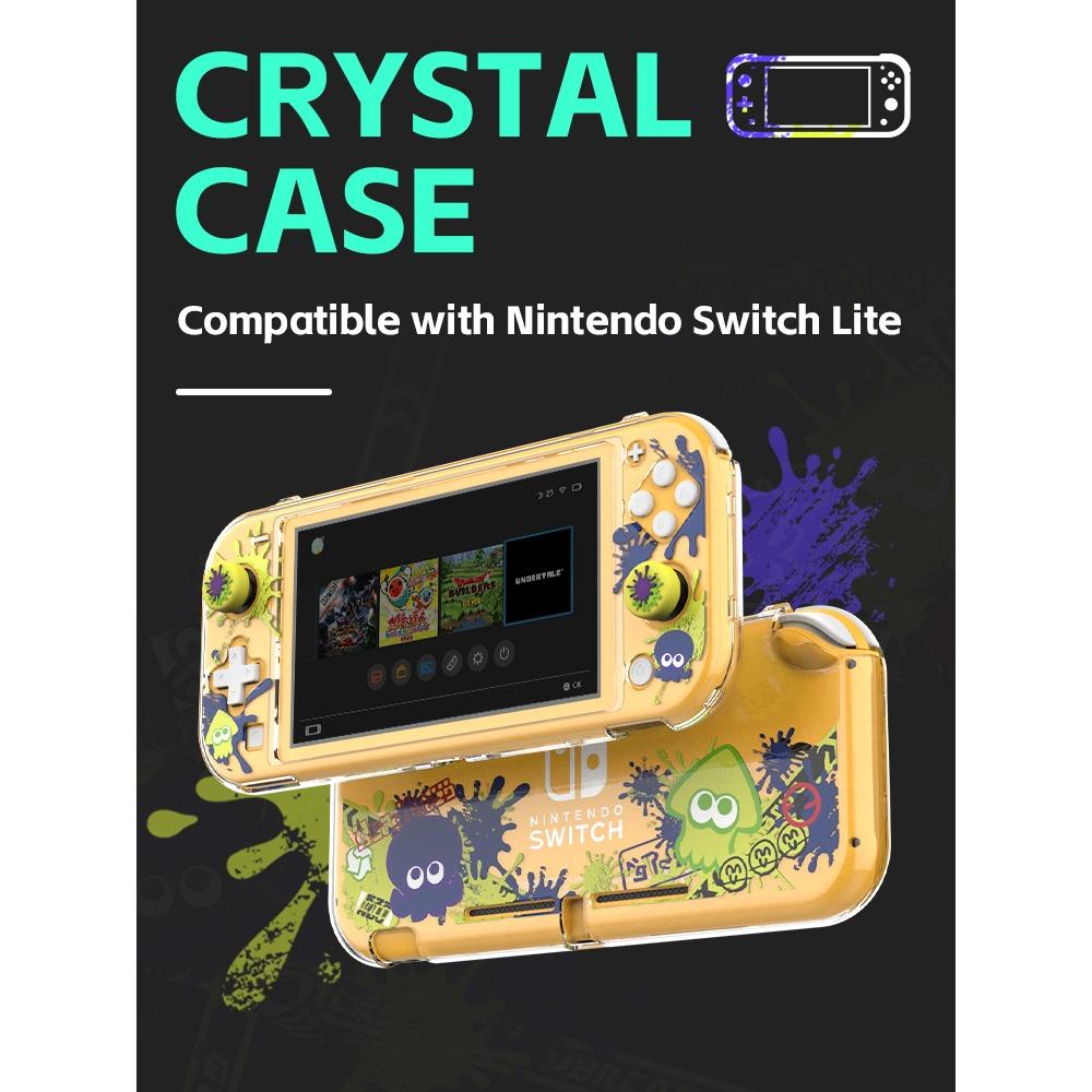 Совместим с защитным чехлом Data Frog для Nintendo Switch, накладкой для Joy-Con Switch Light с рисунком животных, чехлом для жесткого диска