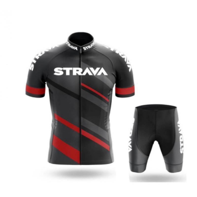 Mens Cycling Jersey Short Sleeve Set Breathable Quick-Dry Bike Apparel Road Mountain Riding