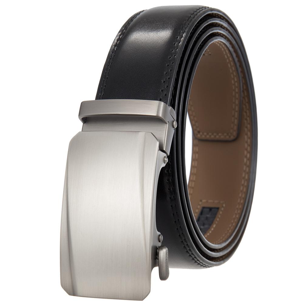 1шт стильный и простой ремень с автоматической пряжкой, мужской ремень, ремень Ly36-35353-1