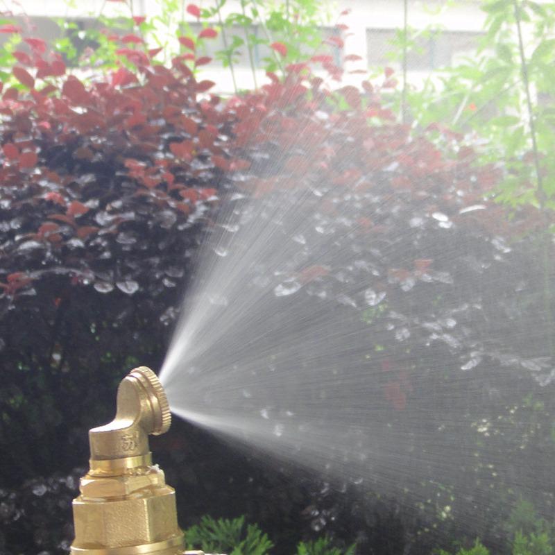 Форсунка высокого давления из меди для распыления тонким туманом для контроля пыли и охлаждения в строительстве и сельском хозяйстве