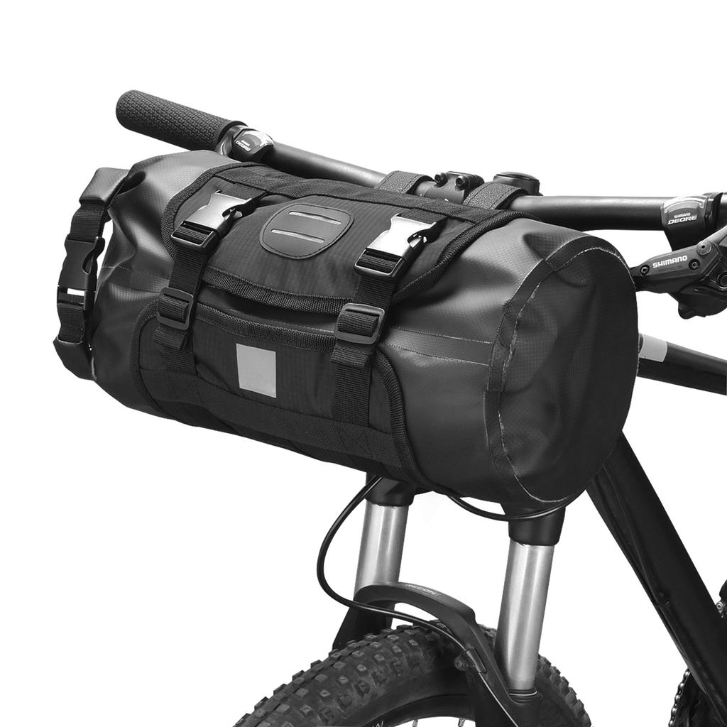 Waterproof Bike Handlebar Bag Front Bicycle Dry Pack Large Capacity Cycle Front Storage Bag for Road Bike MTB Mountain