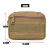 Double Layer Waist Bag Men Molle Waist Belt Nylon Hip Pouch Fanny Pack Camping Hiking Bag Purse Backpack Accessories Utility Bag