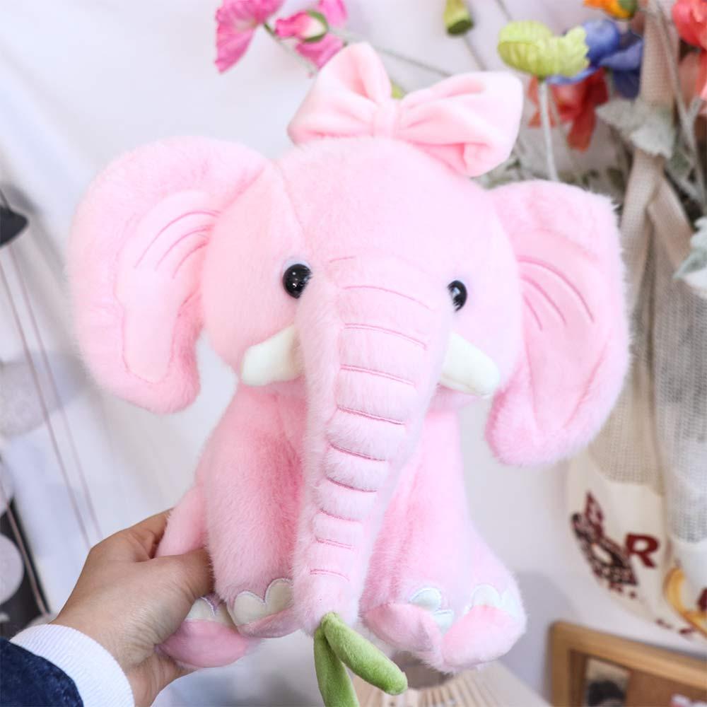 Cartoon Crown Elephant Plush Doll Creative Animal Stuffed Toys Boys and Girls