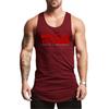 Do The Work New Hot Sale Мужской Бодибилдинг Хлопок Тренажерный Зал Спорт Фитнес Slim Fit Лето Повседневная Мода О-Образным Вырезом Печатных Тренировок Крутой Жилет