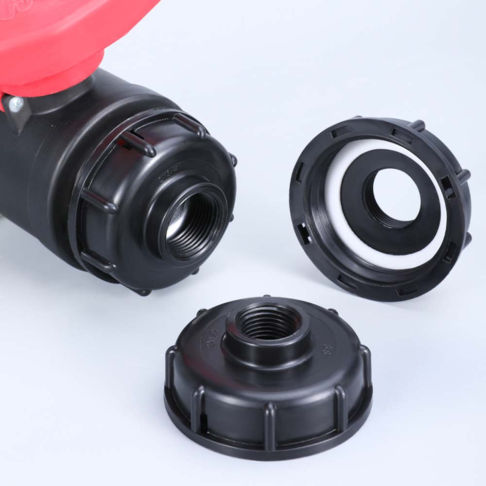 Plastic 60mm Female thread Adapter S60X6 Coarse Thread Cap IBC Tank Adapter Connector IBC fuel tank