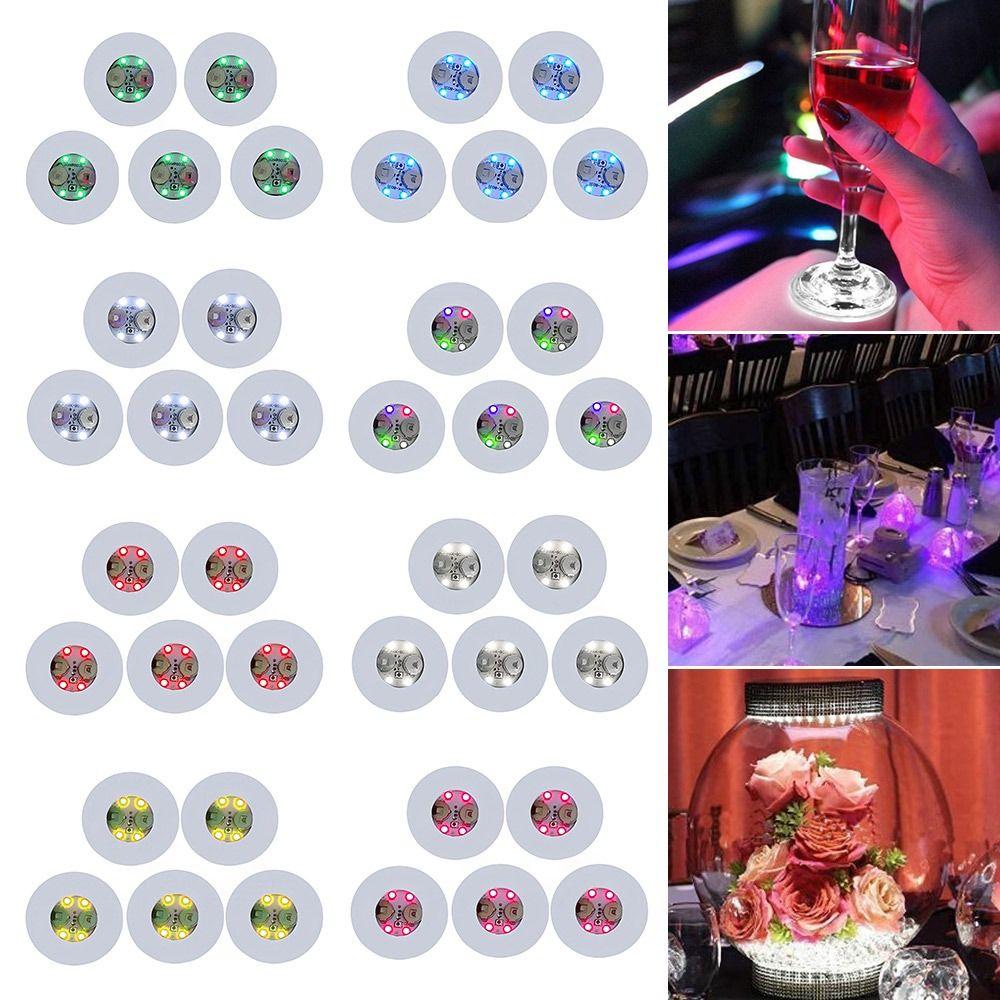 Горячие свадебные принадлежности праздничные наклейки на бутылки огни светящиеся светодиодные стеклянные наклейки яркая лампа декор для вечеринки