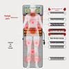 Складной массажный матрас для всего тела с подогревом для облегчения боли в шейном отделе позвоночника и пояснице для домашнего использования