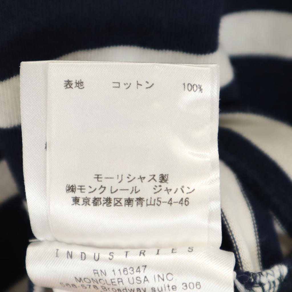 Moncler Поло с коротким рукавом S Темно-синий Мужской Б/У