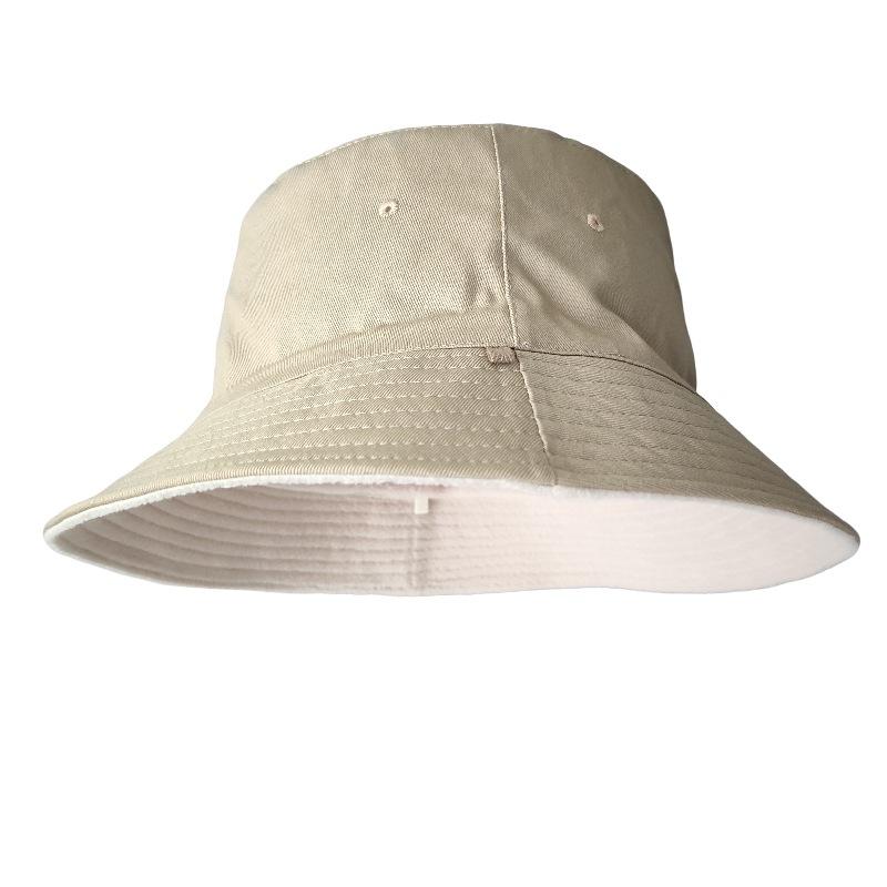 62-64cm XXL Big Size Reversible Bucket Hats for Men Autumn Winter Plush and Thickened Fisherman Hat Unisex Large Size Warm Caps