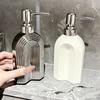 350ml Arched Shaped Soap Dispenser Refillable Shower Gel Bottles  Hotel