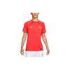 Nike Джерси сборной Китая по домашнему футболу 2022/23 — мужские топы с круглым вырезом и короткими рукавами, красные DN0708-696