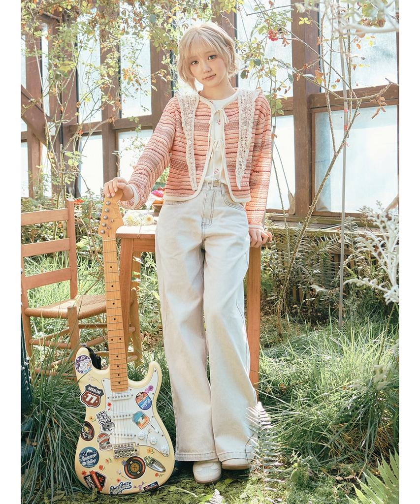 THURSDAY ISLAND Flower Print Knit Pullover_T262Msw133W