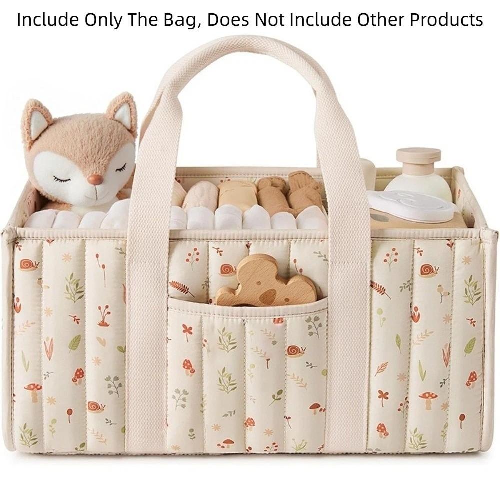 Multi-Pocket Foldable Mommy Bag Large Capacity Diaper Storage Bag Baby Diaper Organizer  Nursery