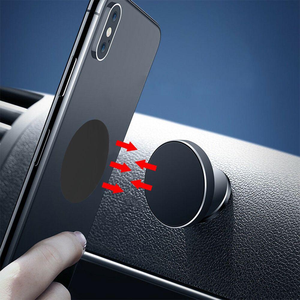 Smartphone Sticker Car Magnetic Stand Metal Plate Dashboard Mount Phone Holder