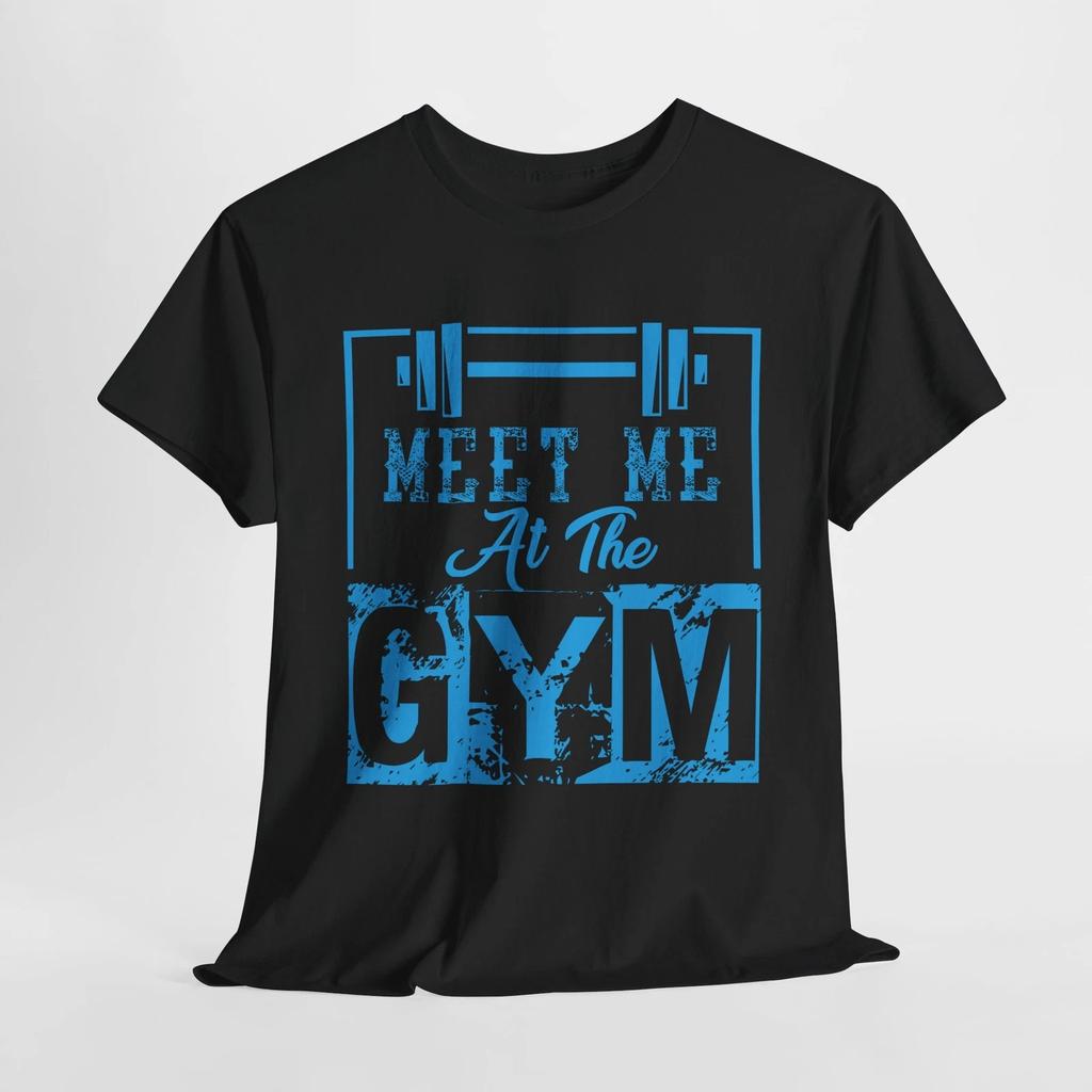 Gym Is My Therapy T-Shirt | Fitness Motivation Tee | Meet Me at the Gym Shirt