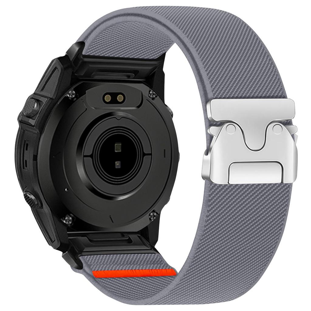 Эластичный нейлоновый ремешок для часов Garmin Quickfit 20 мм 22 мм 26 мм, подходит для Fenix 8 7 6, с пряжкой в парашютном стиле, спортивный ремешок