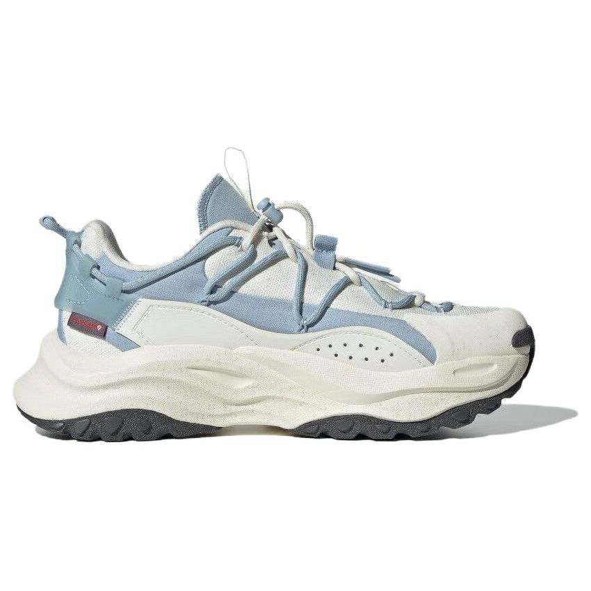 Adidas Maxxwavy ПУ Ткань Резина ТПУ Повседневные Удобные Низкие Кроссовки Папы Женские Кроссовки Светло-голубые IF6485