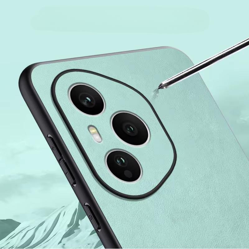For Honor 400 Pro Luxury Silicone Leather Color Match Phone Cover For Honor 400 Lite 5G Shell Shockproof Protective Cover Bumper
