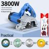 Compact Multifunction Chainsaw: High-Power Tile Groove & Wood/Marble Cutter