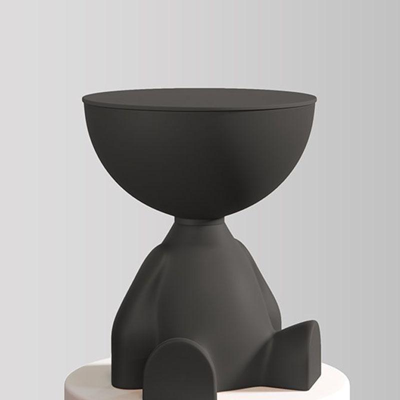 Легкий роскошный мультяшный диван-стол с краем, креативный журнальный столик с плоским изголовьем, небольшой бытовой пластиковый журнальный столик, мебель, приставной столик