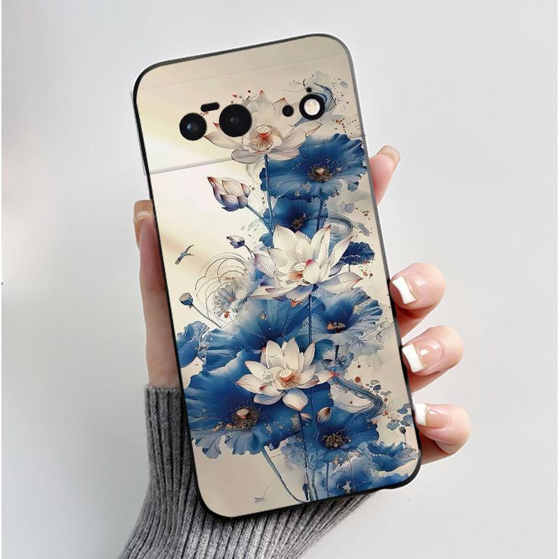 Чехол для Google Pixel 6 6A 6Pro Pixel6 Pro Pixel6A Чехол Роскошный Милый Крутой Мальчики Девочки Черный Матовый Тонкий Мягкий Силикон Задняя Крышка