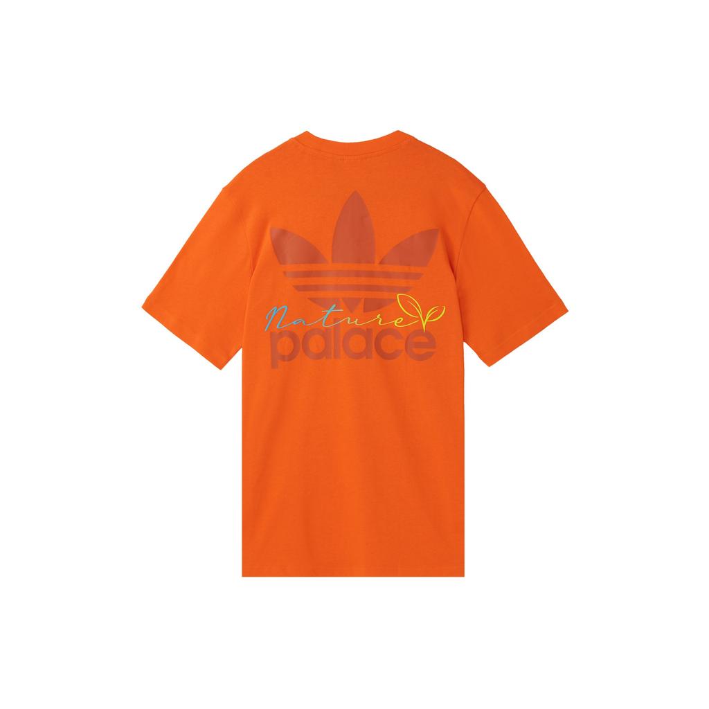 Palace Футболка унисекс adidas Nature оранжевого цвета HM9200