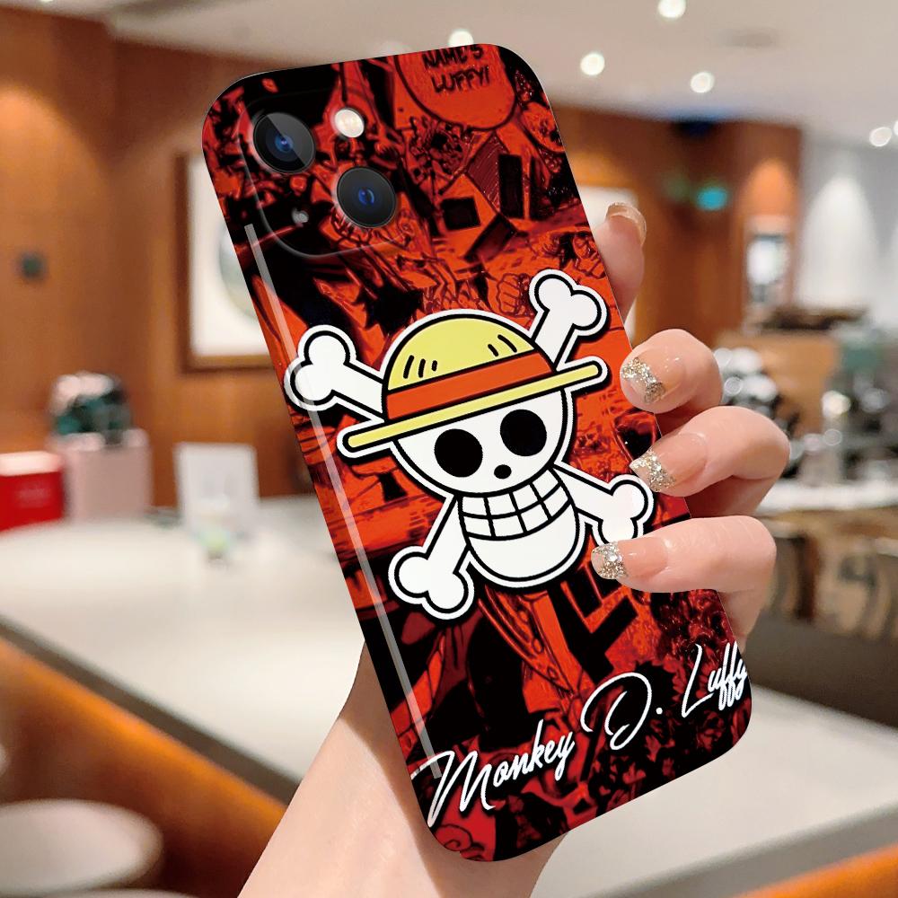 Популярный чехол для телефона с аниме для Samsung Galaxy A52 iPhone 11 13 15 Xiaomi Redmi VIVO OPPO Realme Huawei Infinix Противоударный Ультратонкий Жесткий Чехол