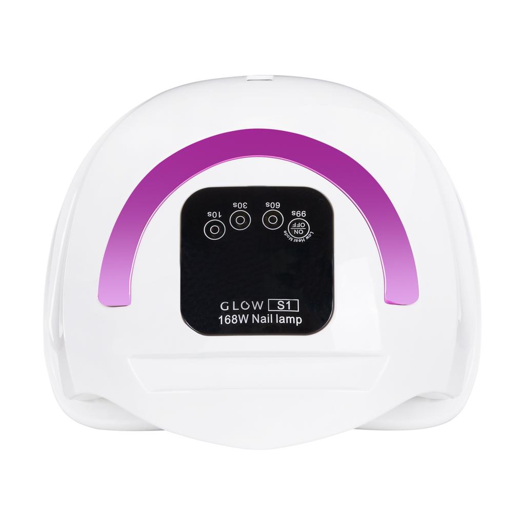 Lampa Uv Dual Led Glow S1 168W Różowe Złoto